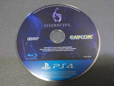 可玩可收藏 PS4實體遊戲光碟 惡靈古堡6英文版
