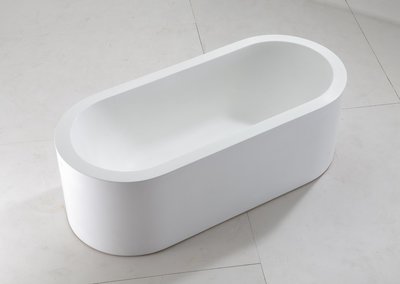 浴室的專家 御舍精品衛浴 橢圓 奇美石 獨立浴缸180公分 BT030001