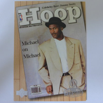 ~ Michael Jordan ~MJ麥可喬丹/名人堂.籃球之神.空中飛人 雜誌海報設計 特殊卡 ~2