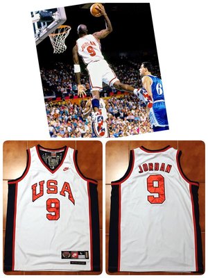 Michael Jordan Nike 美國夢幻隊球衣 類AU 奧運 Dream Team USA