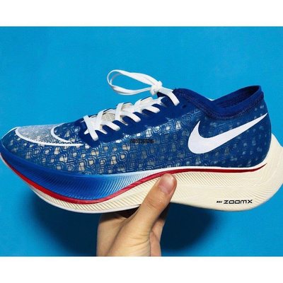 【正品】Nike ZoomX Vaporfly Next% 藍白 BRS跑 男 DD8337-400潮鞋