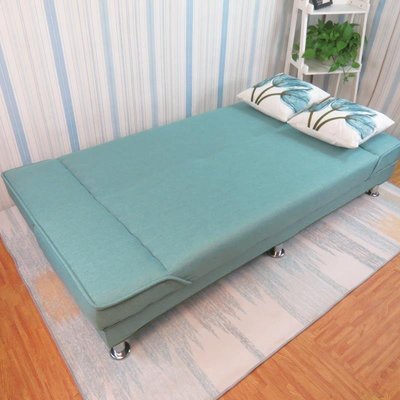可折疊布藝沙發客廳小戶型簡易沙發單人雙人三人沙發1.8米沙發床~特價