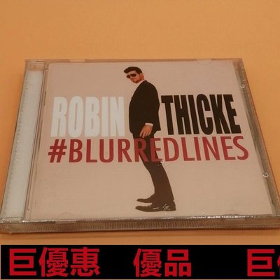 現貨直出特惠 Robin Thicke --- Blurred Lines cd莉娜光碟店 6/8