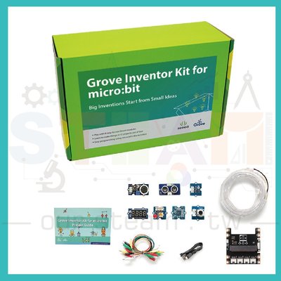 BBC micro:bit 專用手勢感測 LED燈條 Grove Inventor Kit套件組(不含V2開發主板)