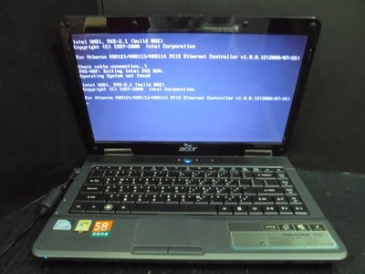 筆電零件機 宏碁 acer Aspire 4732Z CPU Pentium T4300 (可過電開機) #519