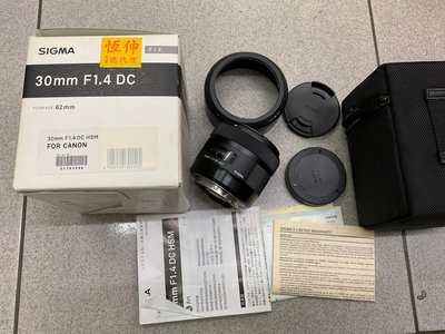 [保固一年] [高雄明豐] 公司貨 Sigma C 30mm F1.4 DC DN for Canon [K60]