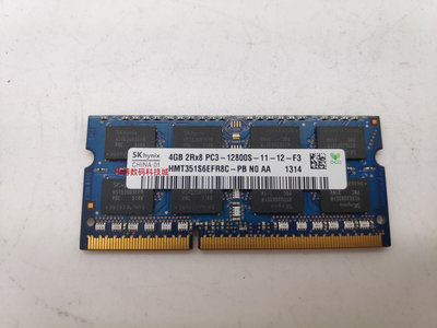SK海力士hynix 2G 4G 8G DDR3 1600筆電記憶體條PC3-12800S 原廠
