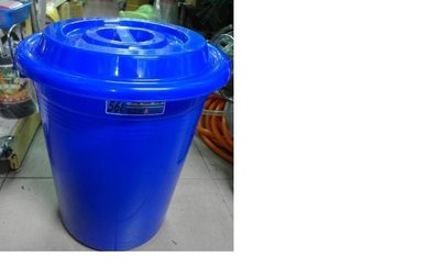 強力萬年桶 萬能桶56L 水桶 儲水桶 廚餘桶 垃圾桶 56L (含稅)~ecgo五金百貨