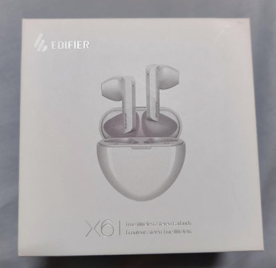 全新現貨 力孚公司貨 EDIFIER 漫步者 X6 IP54雙麥通話降噪 高通晶片aptX解碼 真無線藍牙耳機 只有一組