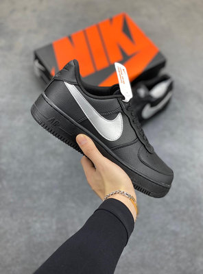 純原官方同步發售 Nike Air Force 1 Low '07 黑銀大勾 低幫空軍