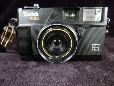 古玩軒~二手底片相機Kodak K5  VR35 傻瓜相機 底片相機功能正常～LLL377