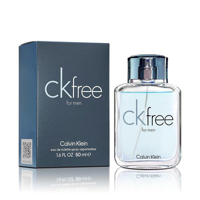 HUAHUA 香水美妝 Calvin Klein ck free 男性 淡香水 50ml 【全新正品】