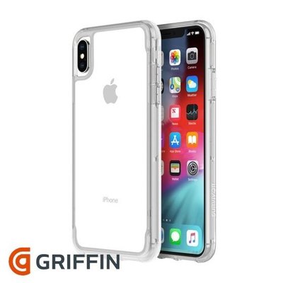 Griffin iPhone Xs/X/XR Max 透明軍規1.2米防摔Survivor Clear保護殼 喵之隅