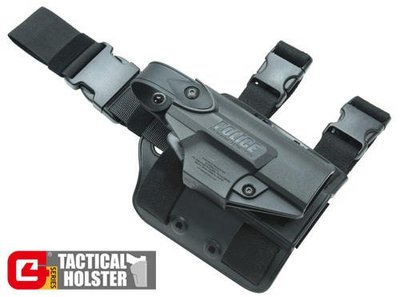 【BCS武器空間】警星 G4 警用腿掛式槍套 （Walther PPQ）-GUG4-PPQF