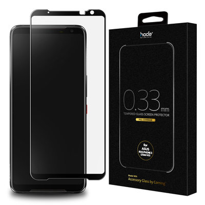hoda 美國康寧授權 2.5D 滿版 9H 玻璃保護貼，ASUS ROG Phone 3 ZS661KS