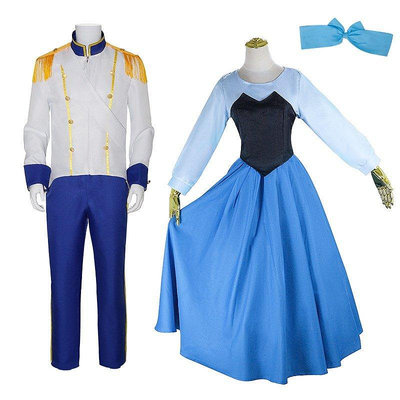 小美人魚cos女裝 海的女兒 愛麗兒公主 成人洋裝 cosplay 造型服飾 表演服