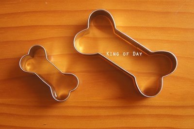 King Day【日本原裝】CAKELAND不銹鋼骨頭 餅乾模 日本製