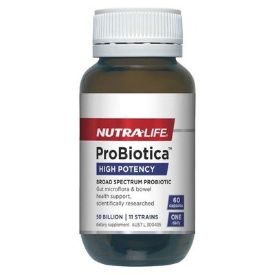 紐西蘭紐樂 Nutralife Probiotica 益生菌 60顆 紐澳代購代買品質保證 High Protency