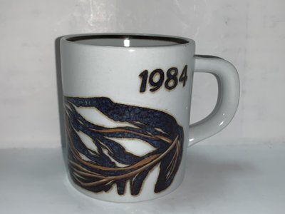 皇家哥本哈根 Royal Copenhagen 1984 年度杯/紀念杯/馬克杯