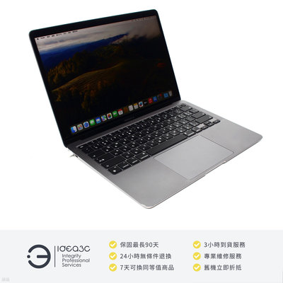 「點子3C」MacBook Air 13.3吋筆電 M1【店保3個月】8G 512G SSD A2337 8核心CPU 7核心GPU 太空灰 ZI162
