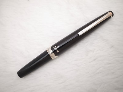 B409 百樂 日本製 elite 短鋼筆 14k M尖(粗桿)(7成新天頂有退漆)