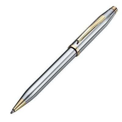 【銘記心禮】CROSS-3302WG金鉻原子筆(免費刻字)巴結上司、專屬個性化禮物