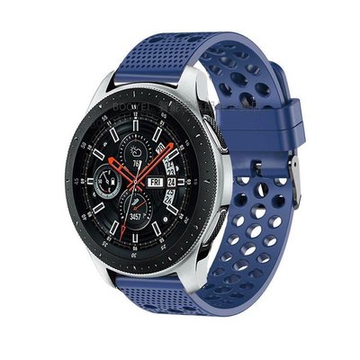 A三星Gear S3運動百年老店智能手錶Galaxy watch3 SM-R800錶帶硅膠腕帶22mm
