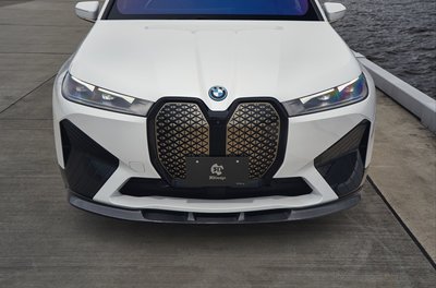 ✽顯閣商行✽日本 3D design BMW i20 ix 碳纖維前下巴 前下擾流 改裝 ix40 ix50 ixm60