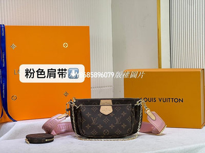 【二手包包】實拍 LV 頂級爆款三件套Favorite三件套手袋以Monogram帆布制成的一款小巧輕便的三件套手袋，手提可斜挎搭 NO30396