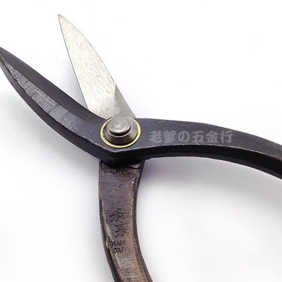 56工具箱❯❯ 日本製和泉金切鋏240mm 小彎型柳刃型日式鐵皮剪白鐵剪