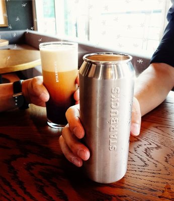 星巴克 Cold Brew單層不鏽鋼杯 starbucks 冷萃咖啡集點活動