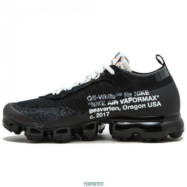 OFF-WHITE x 耐克Nike Air VaporMax Black Item AA3831-001 | Yahoo