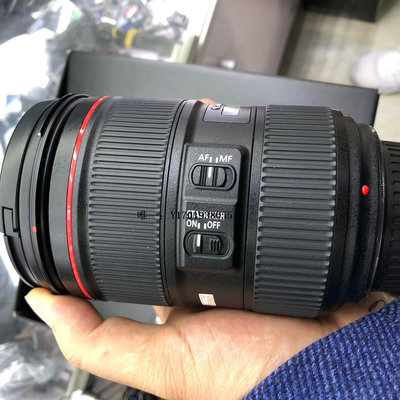 相機鏡頭佳能24-105F4二代鏡頭 EF 24-105mm f4L IS II USM 紅圈標準變焦單反鏡頭