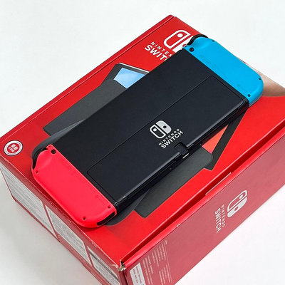 【蒐機王】任天堂 Switch OLED 遊戲主機 95%新 紅藍色【歡迎舊3C折抵】C8387-6