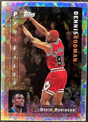 NBA 球員卡 Dennis Rodman 1996-97 Topps Pro Files