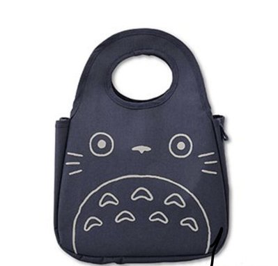 日本郵便局聯名-造型手提包靛藍 龍貓 totoro 便當袋