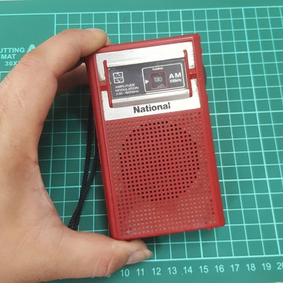 國際牌 National 收音機 真正老件 收藏 展示 錄音帶 復古 古玩 零件機 老物件 黑膠 龍銀 W箱