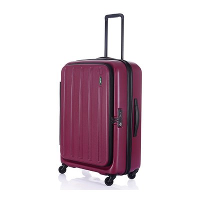 【趣買Cheaper】LOJEL C-F1398 HATCH可擴充拉鍊箱-紫紅色(29吋行李箱)(免運)
