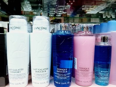 LANCOME 蘭蔻 溫和卸妝乳/清柔卸妝乳/清柔化妝水/溫和保濕化妝水