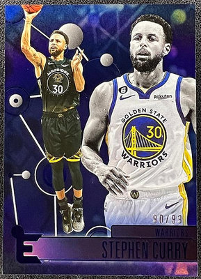 NBA 球員卡 Stephen Curry 2022-23 Panini Chronicles Blue 亮面 限量99