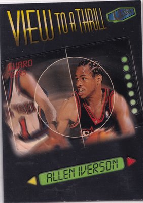 Allen Iverson 1997-98 Fleer Ultra View to a Thrill