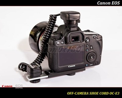 【特價促銷 】Canon OC-E3 閃燈離機線 Off Camera Shoe Code 3 閃燈延長線 - 離機閃