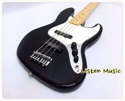 立昇樂器 Fender Standard Jazz Bass Maple BLK 楓木指板 電貝斯 墨廠