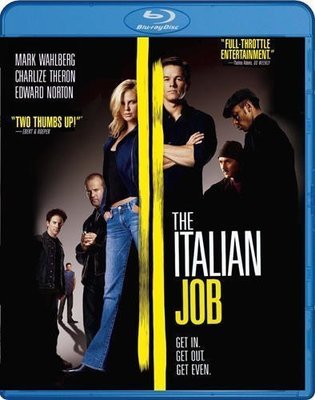 BD 全新美版【偷天換日】【The Italian Job】Blu-ray 藍光 馬克華伯格 莎莉賽隆