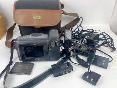 夏普攝影機  日本中古店淘回，古董相機擺件 膠卷相機店裝