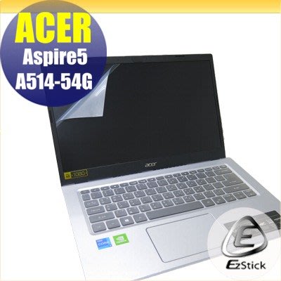 【Ezstick】ACER A514-54G 靜電式筆電LCD液晶螢幕貼 (可選鏡面或霧面)