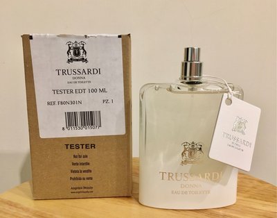 *人人美*TRUSSARDI DONNA 女性淡香水 100ml TESTER)環保包裝