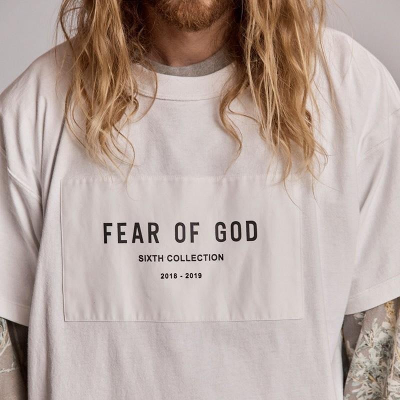 FEAR OF GOD 6TH Collection T-Shirt FOG 第六季主線貼布短TEE | Yahoo