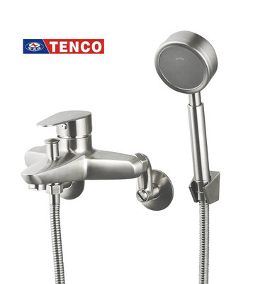 《台灣尚青生活館》TENCO 電光牌 A-3301SUS 不鏽鋼 #304 浴用龍頭 沐浴龍頭