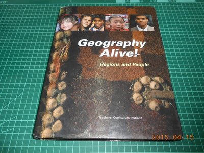 《Geography Alive!》八成新 ISBN:158371426X 有章,劃記,摺痕,書側劃記,外觀角微損